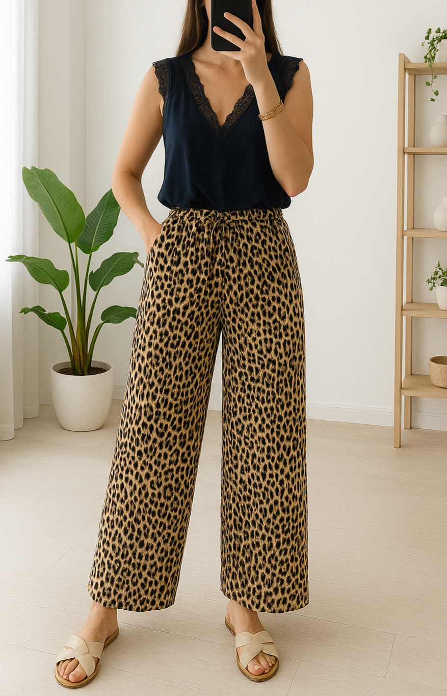 Pantalon Léopard Wild