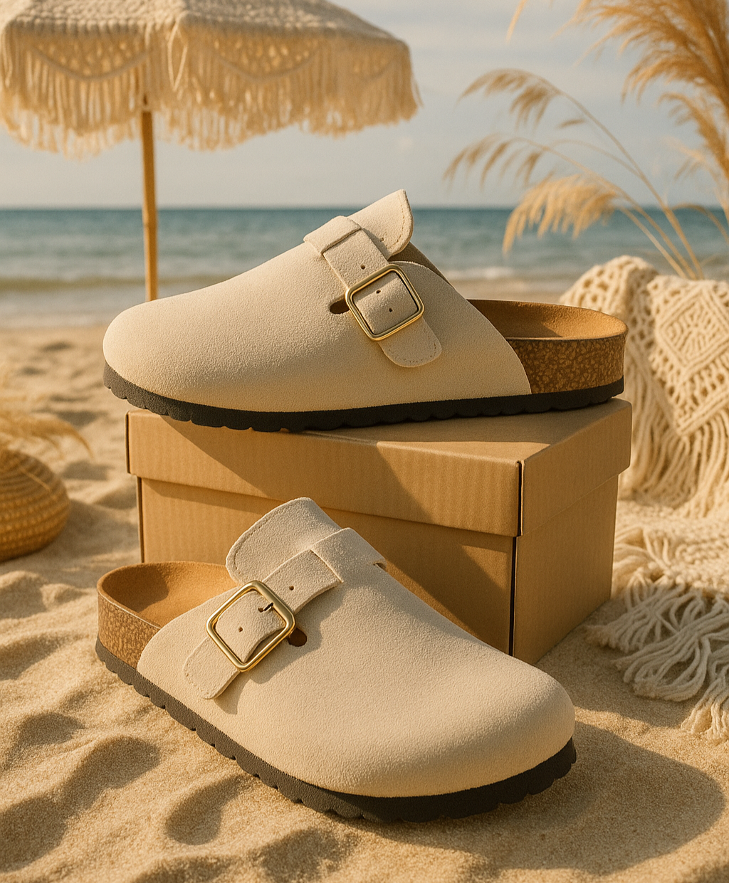 Mules BOHEME Beige