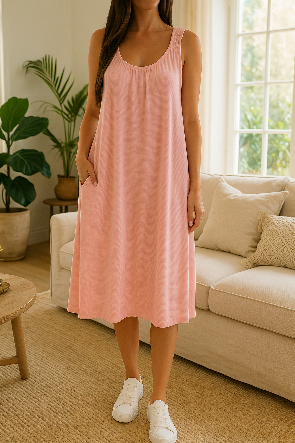 Robe dentelle dos Rose