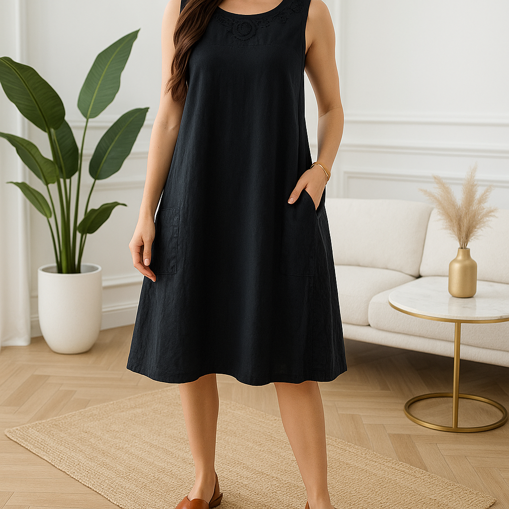 Robe Coton Noire