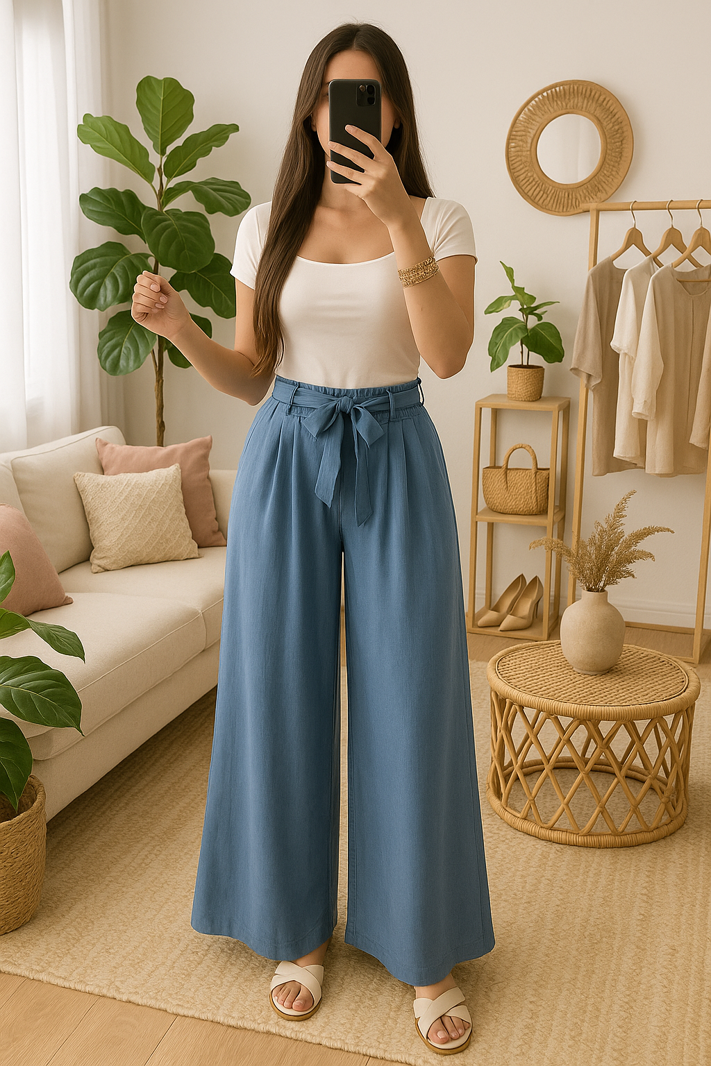 Pantalon Chic Bleu Jean's