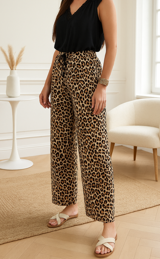 Pantalon Léopard Wild